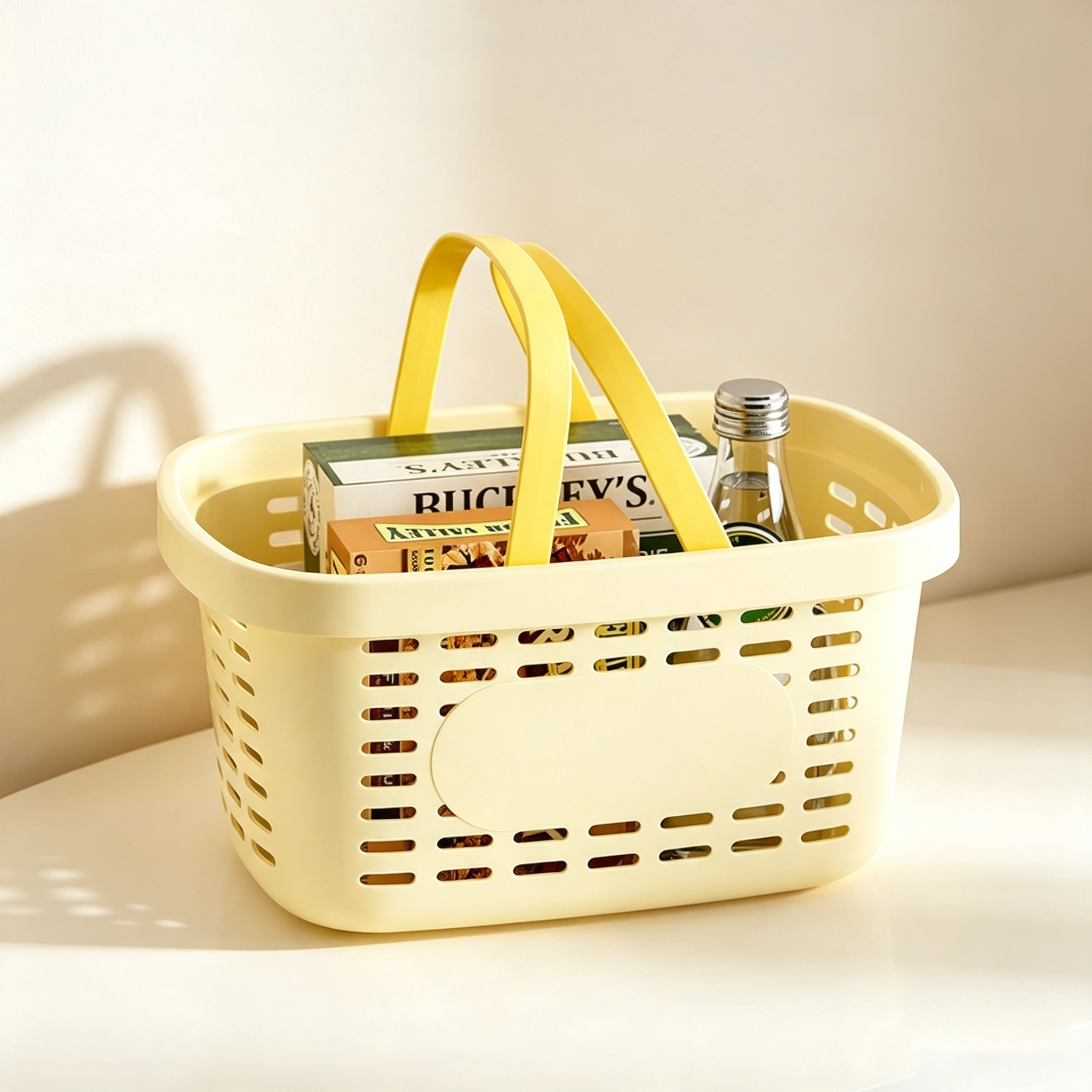 Handheld Perforated Storage Basket