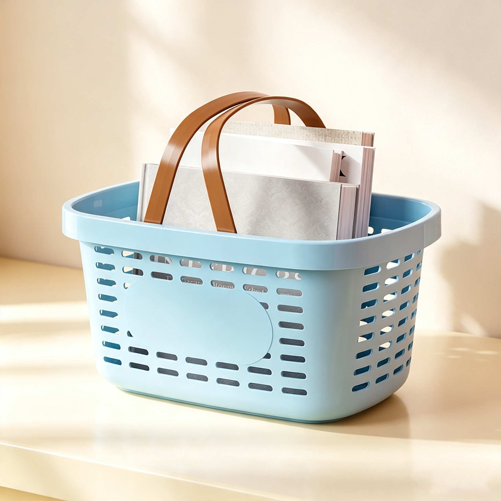 Handheld Perforated Storage Basket