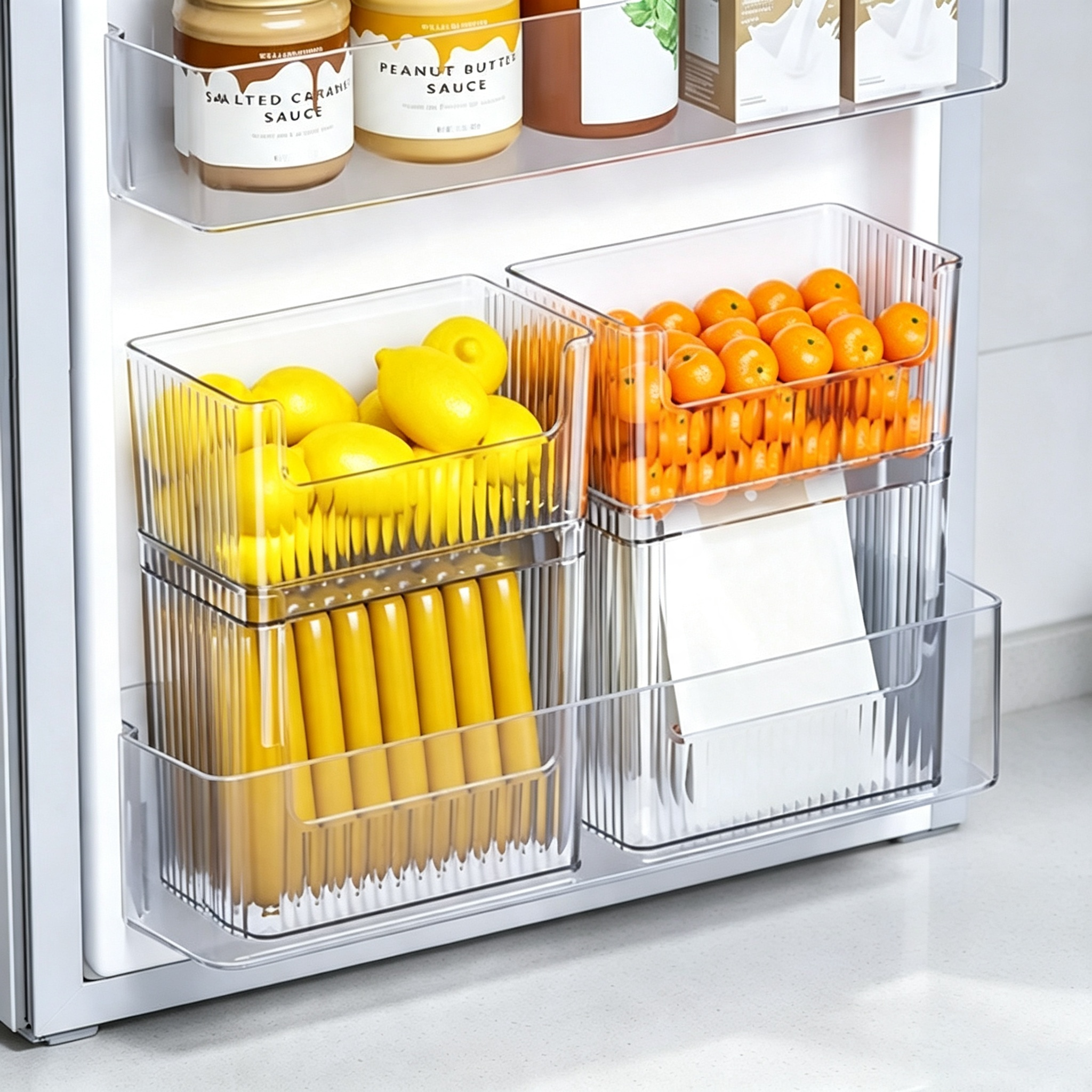 Refrigerator Door Storage Box